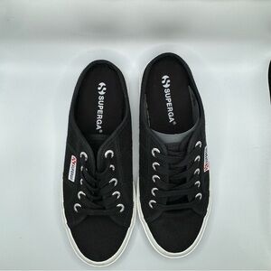 SUPERGA 2402 Mule Sneakers - Black